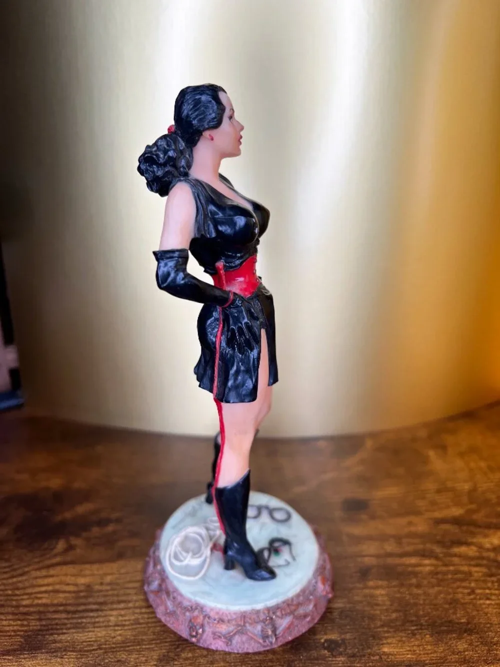 VINTAGE DOMINARTIX DOMINA STATUE .MAQUETTE